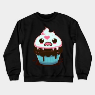 Kawaii Evil Cupcake Crewneck Sweatshirt